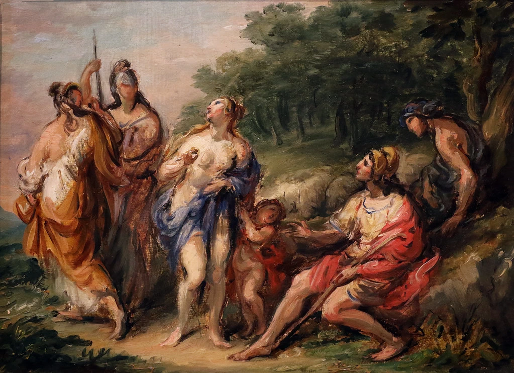 Giovanni Carnovali - Il giudizio di Paride